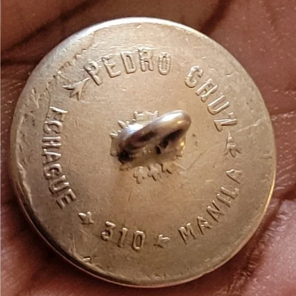 Estate! Sterling Silver & 10kt Gold Buttons - Picture 11 of 12